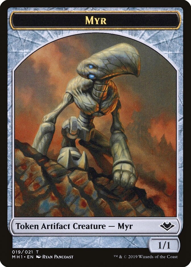 Shapeshifter // Myr Double-Sided Token [Modern Horizons Tokens] MTG Single Magic: The Gathering  | Multizone: Comics And Games