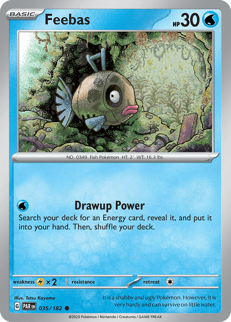 Feebas (035/182) [Scarlet & Violet: Paradox Rift] Pokemon Single Pokémon  | Multizone: Comics And Games