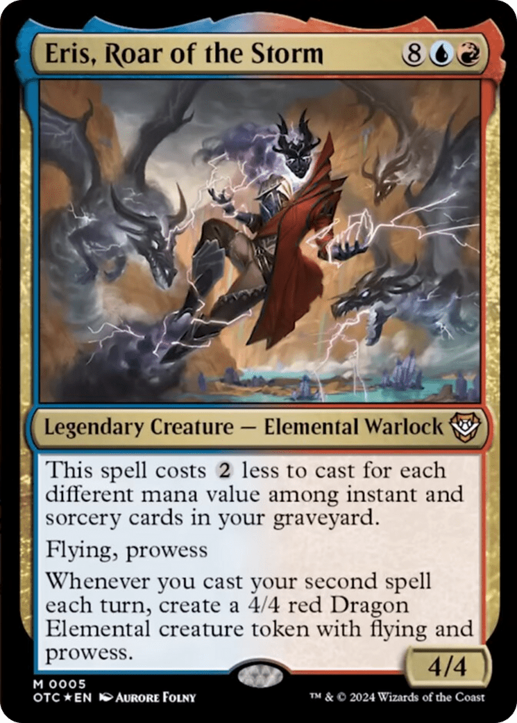 Eris, Roar of the Storm [Outlaws of Thunder Junction Commander] MTG Single Magic: The Gathering  | Multizone: Comics And Games