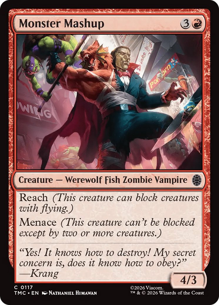 Monster Mashup [Teenage Mutant Ninja Turtles Commander] MTG Single Magic: The Gathering  | Multizone: Comics And Games
