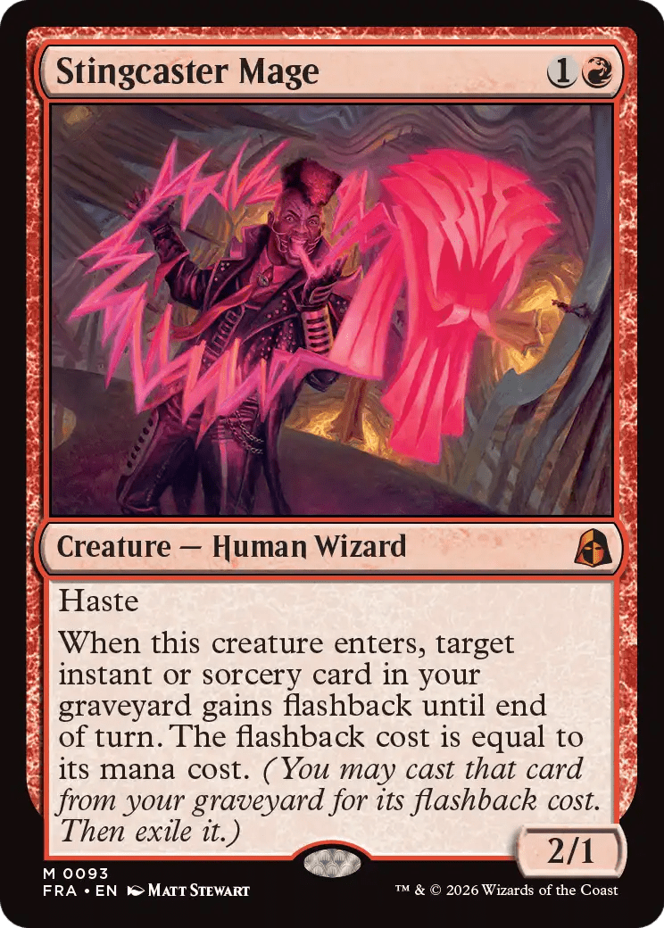 Stingcaster Mage [Reality Fracture] MTG Single Magic: The Gathering  | Multizone: Comics And Games