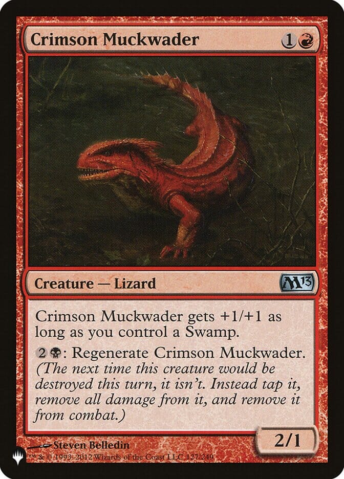 Crimson Muckwader [The List] MTG Single Magic: The Gathering  | Multizone: Comics And Games