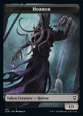 Horror // Centaur Double-Sided Token [Commander Legends: Battle for Baldur's Gate Tokens] MTG Single Magic: The Gathering  | Multizone: Comics And Games