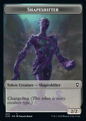 Kor Warrior // Shapeshifter (023) Double-Sided Token [Commander Legends: Battle for Baldur's Gate Tokens] MTG Single Magic: The Gathering  | Multizone: Comics And Games