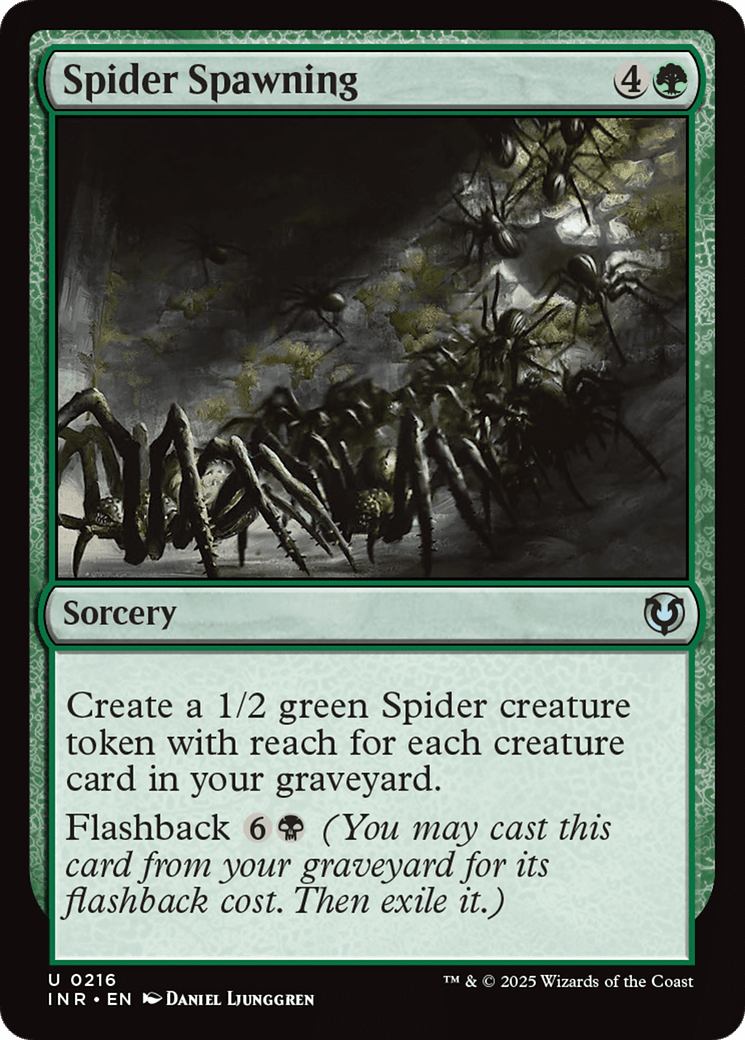 Spider Spawning [Innistrad Remastered] MTG Single Magic: The Gathering  | Multizone: Comics And Games