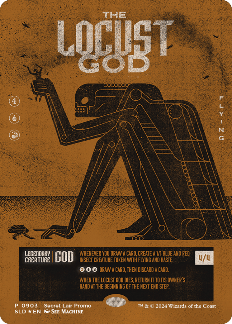 The Locust God [Secret Lair Drop Series] MTG Single Magic: The Gathering  | Multizone: Comics And Games