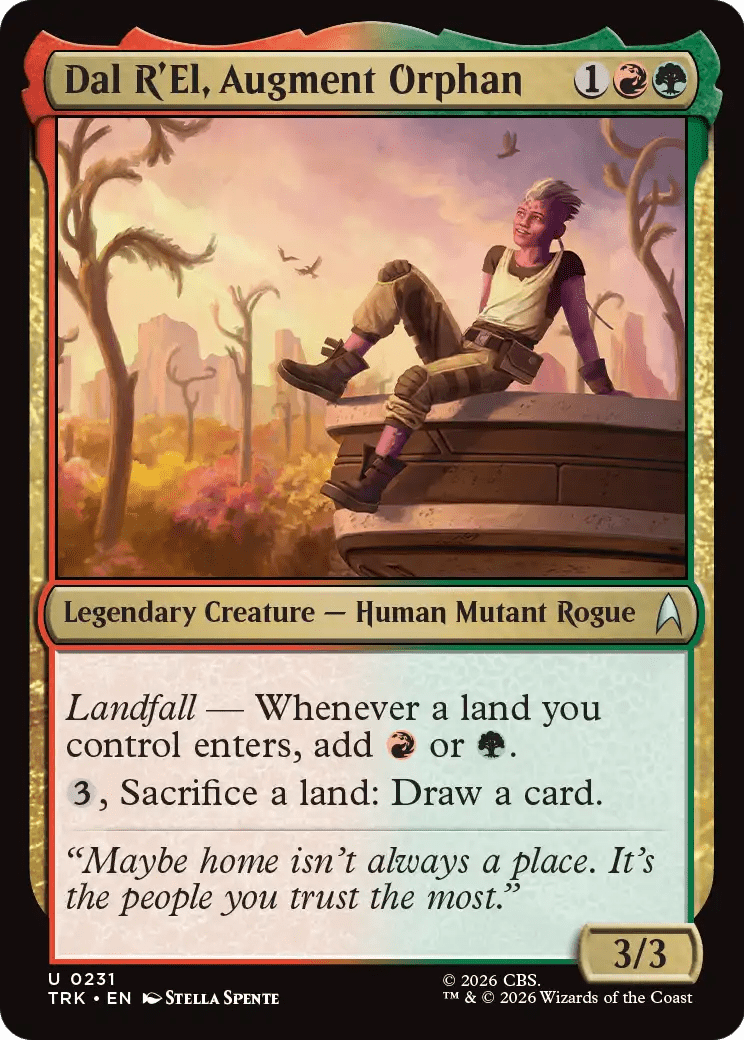 Dal R'El, Augment Orphan [Star Trek] MTG Single Magic: The Gathering  | Multizone: Comics And Games