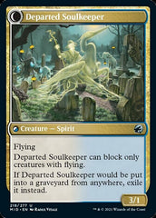 Devoted Grafkeeper // Departed Soulkeeper [Innistrad: Midnight Hunt] MTG Single Magic: The Gathering  | Multizone: Comics And Games