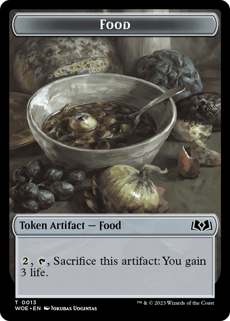 Food (0013) Token [Wilds of Eldraine Tokens] MTG Single Magic: The Gathering  | Multizone: Comics And Games