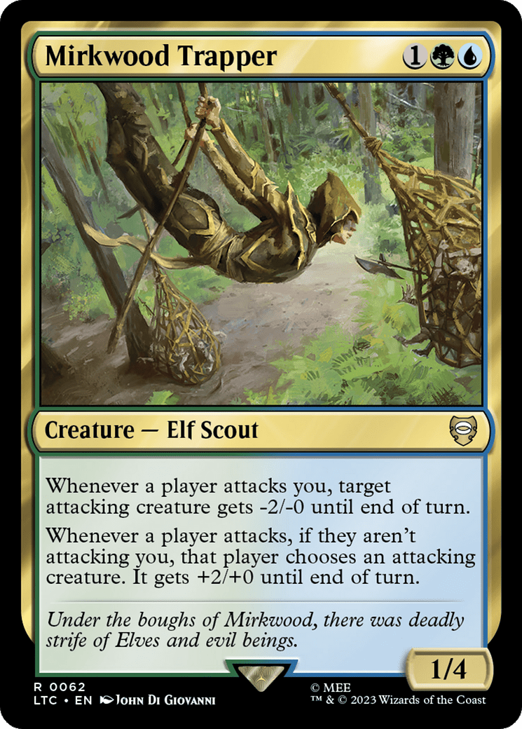 Mirkwood Trapper [The Lord of the Rings: Tales of Middle-Earth Commander] MTG Single Magic: The Gathering  | Multizone: Comics And Games