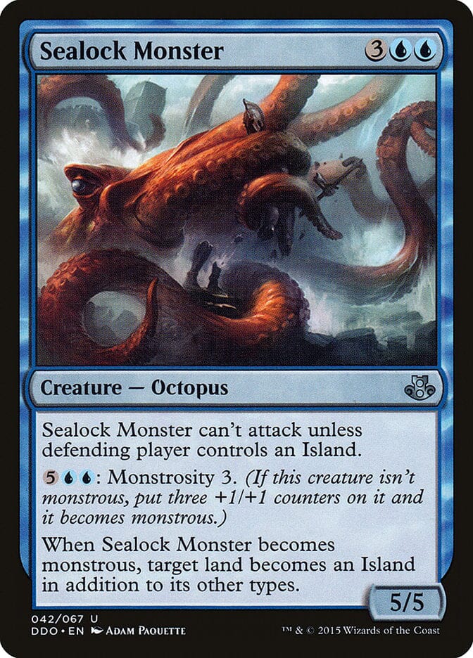 Sealock Monster [Duel Decks: Elspeth vs. Kiora] MTG Single Magic: The Gathering  | Multizone: Comics And Games