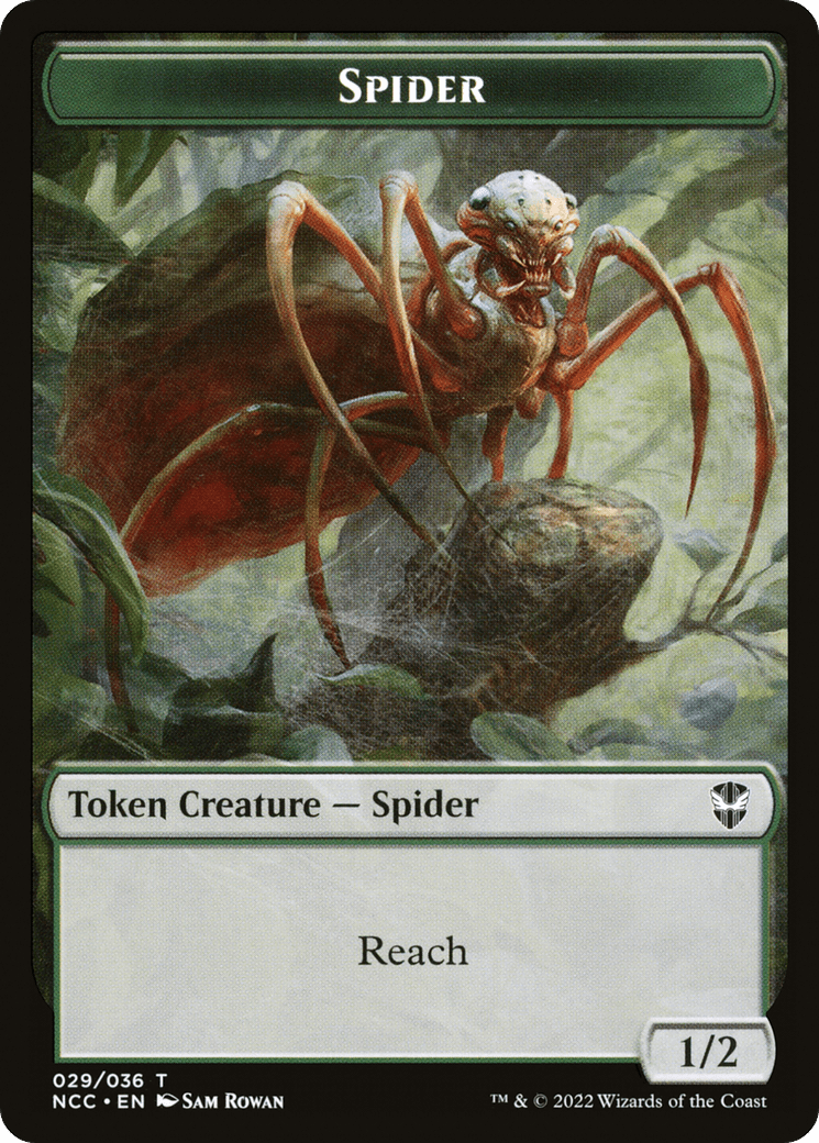 Treasure // Spider Double-Sided Token [The List] | Multizone: Comics And Games