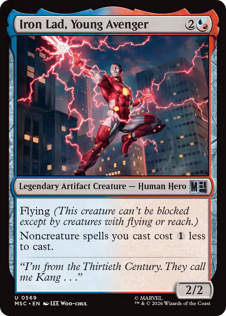 Iron Lad, Young Avenger [Marvel Super Heroes] MTG Single Magic: The Gathering  | Multizone: Comics And Games