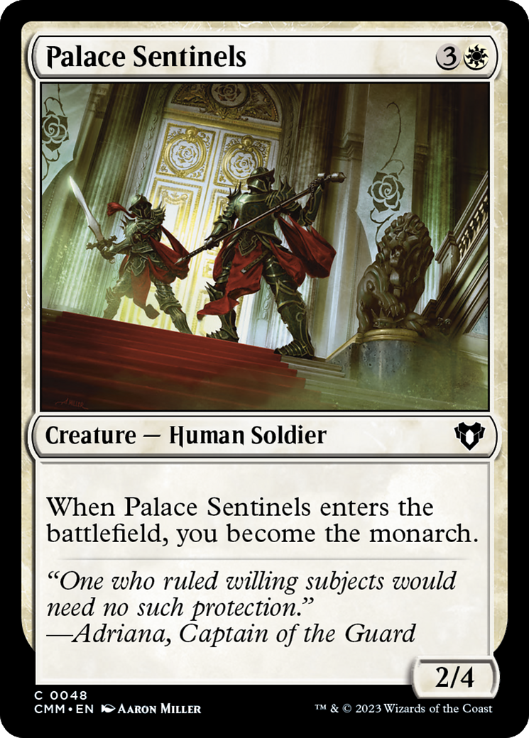 Palace Sentinels [Commander Masters] | Multizone: Comics And Games