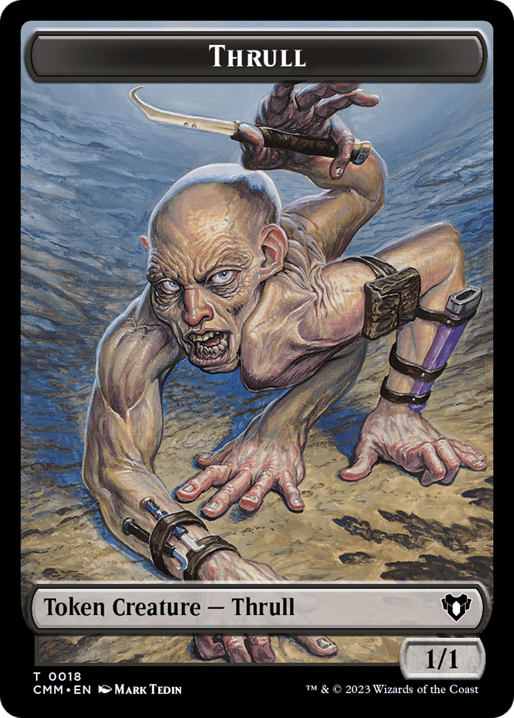 Thrull Token [Commander Masters Tokens] MTG Single Magic: The Gathering  | Multizone: Comics And Games