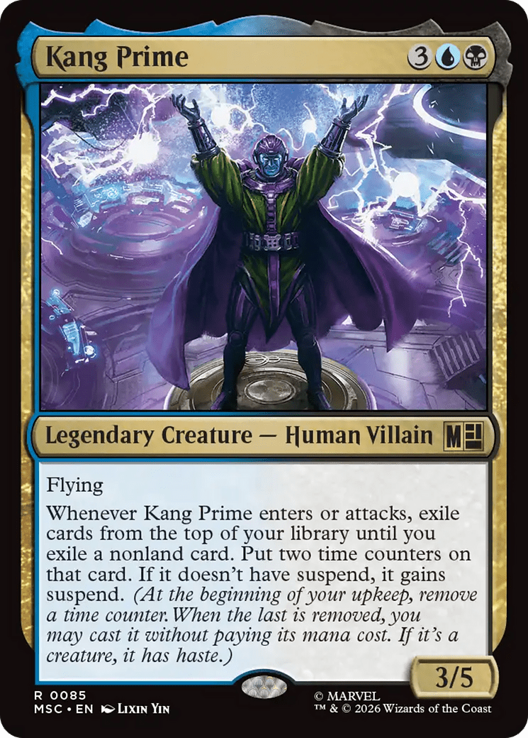 Kang Prime [Marvel Super Heroes Commander] MTG Single Magic: The Gathering  | Multizone: Comics And Games