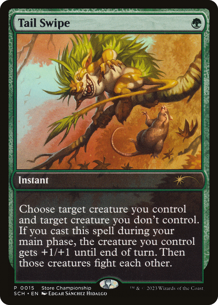 Tail Swipe [World Championship Promos] MTG Single Magic: The Gathering  | Multizone: Comics And Games