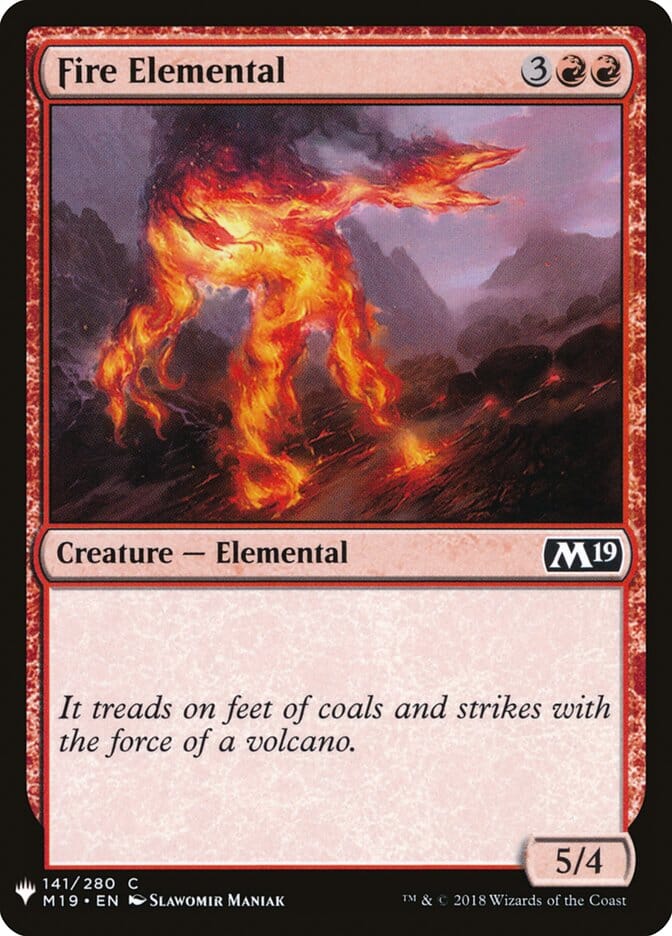 Fire Elemental [Mystery Booster] MTG Single Magic: The Gathering  | Multizone: Comics And Games