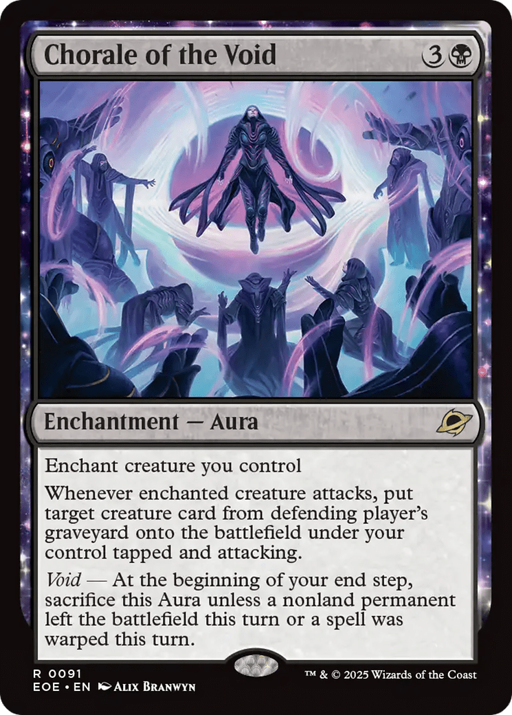 Chorale of the Void [Edge of Eternities] MTG Single Magic: The Gathering  | Multizone: Comics And Games