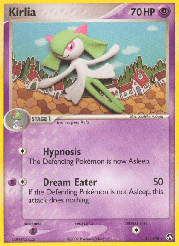 Kirlia (31/108) [EX: Power Keepers] Pokemon Single Pokémon  | Multizone: Comics And Games
