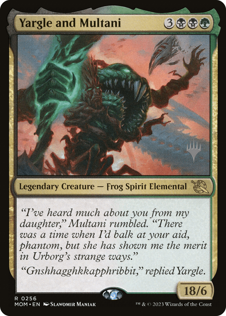 Yargle and Multani (Promo Pack) [March of the Machine Promos] MTG Single Magic: The Gathering  | Multizone: Comics And Games