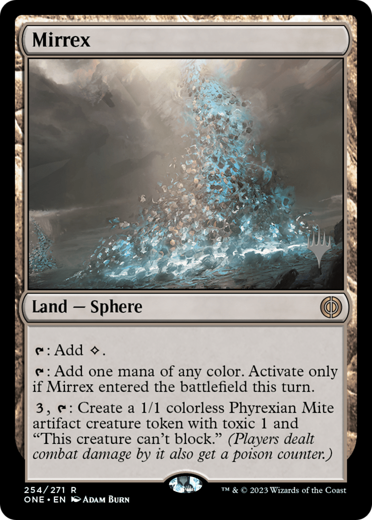 Mirrex (Promo Pack) [Phyrexia: All Will Be One Promos] MTG Single Magic: The Gathering  | Multizone: Comics And Games