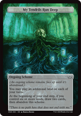 My Tendrils Run Deep (Full Art) [Duskmourn: Archenemy] MTG Single Magic: The Gathering  | Multizone: Comics And Games