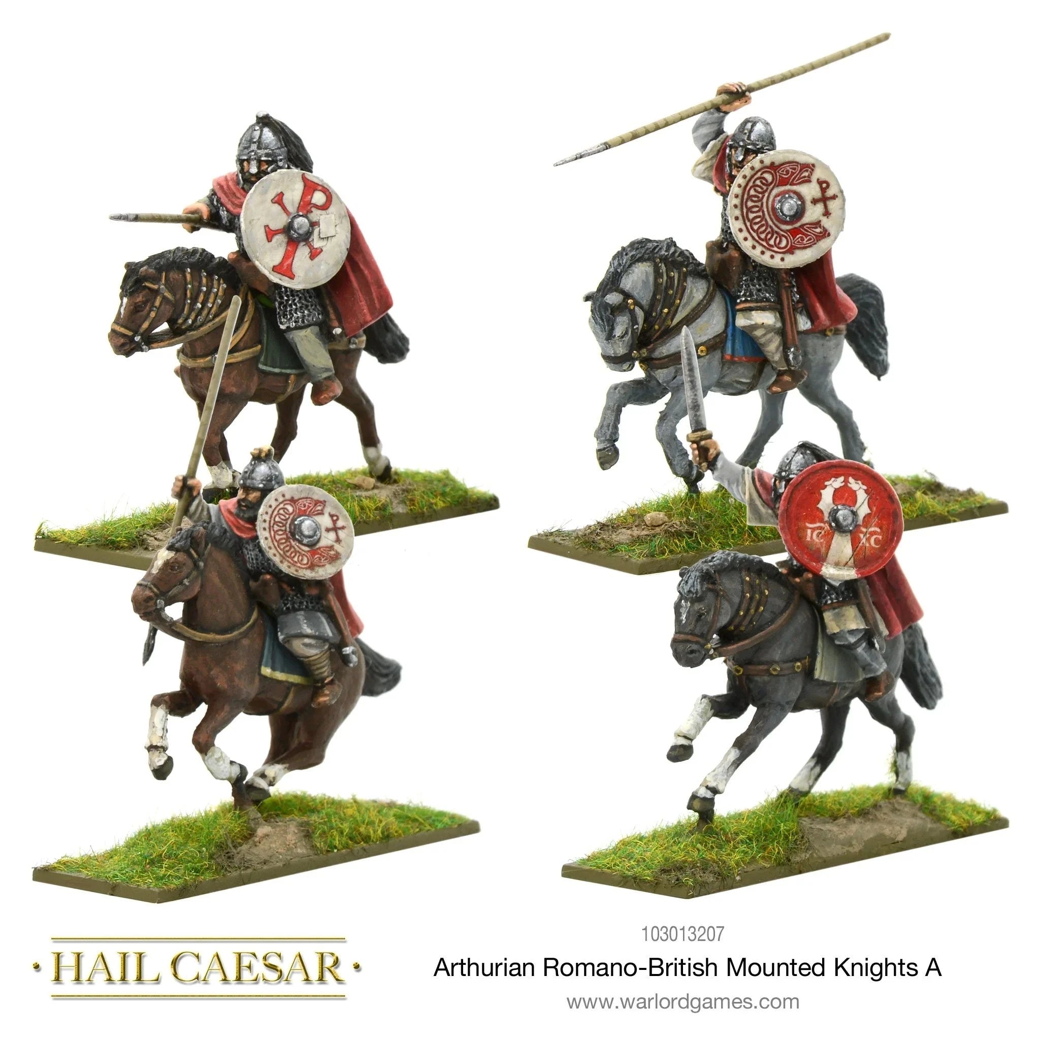 Hail Caesar: Arthurian Romano-British mounted knights A Miniatures Warlord Games  | Multizone: Comics And Games