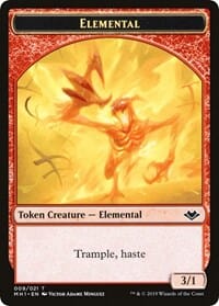 Elemental (009) // Goblin Double-Sided Token [Modern Horizons Tokens] MTG Single Magic: The Gathering  | Multizone: Comics And Games