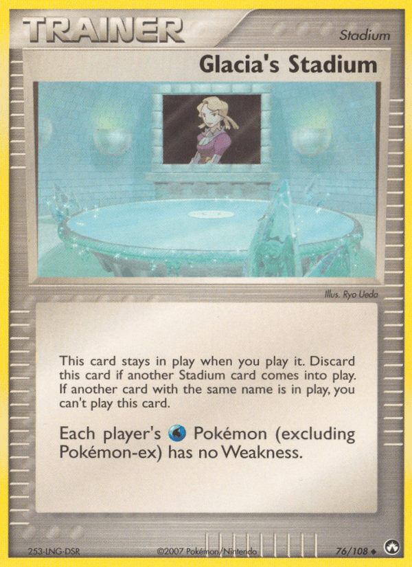 Glacia's Stadium (76/108) [EX: Power Keepers] Pokemon Single Pokémon  | Multizone: Comics And Games