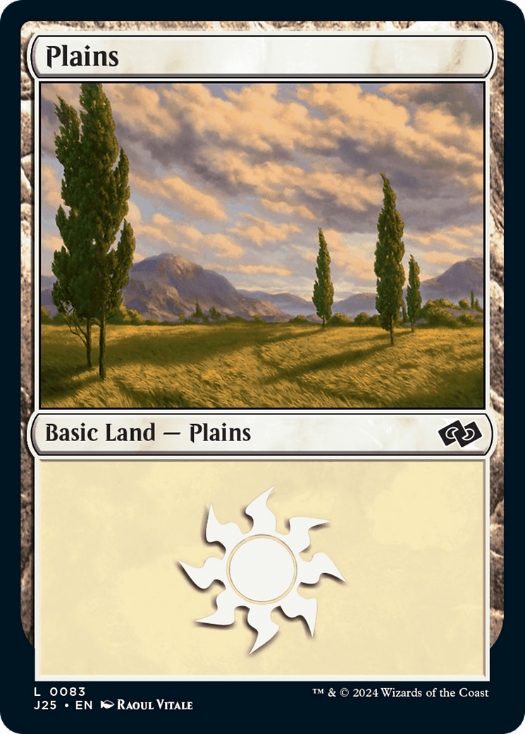 Plains (83) [Foundations Jumpstart] MTG Single Magic: The Gathering  | Multizone: Comics And Games