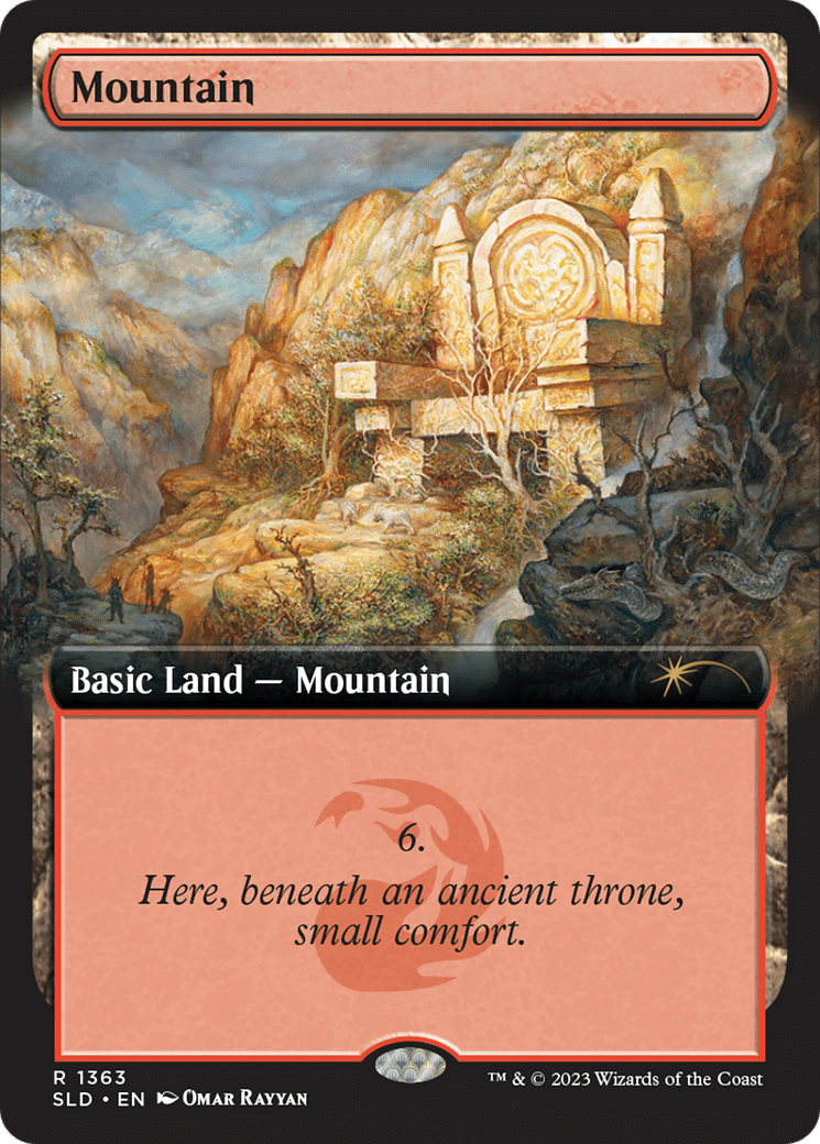 Mountain (1363) [Secret Lair Drop Series] MTG Single Magic: The Gathering  | Multizone: Comics And Games