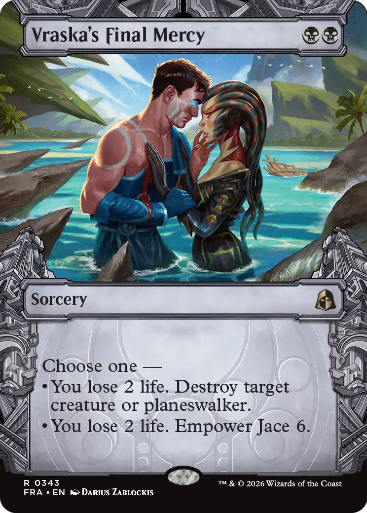 Vraska's Final Mercy (Showcase) [Reality Fracture] MTG Single Magic: The Gathering  | Multizone: Comics And Games