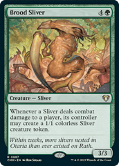 Brood Sliver [Commander Masters] MTG Single Magic: The Gathering  | Multizone: Comics And Games