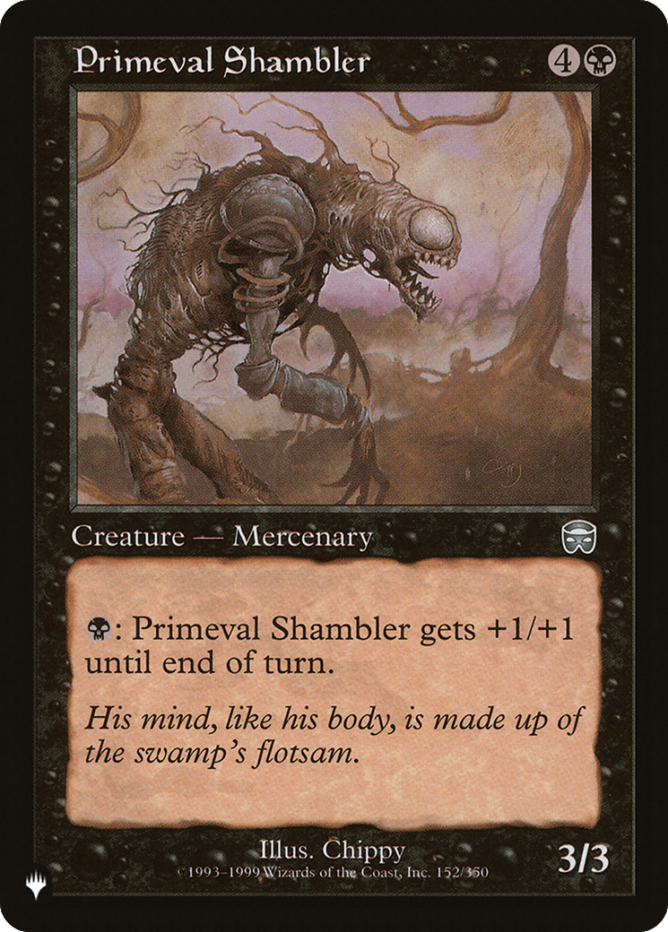 Primeval Shambler [The List] MTG Single Magic: The Gathering  | Multizone: Comics And Games