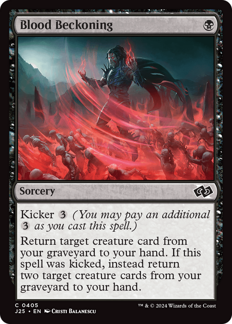 Blood Beckoning [Foundations Jumpstart] MTG Single Magic: The Gathering  | Multizone: Comics And Games