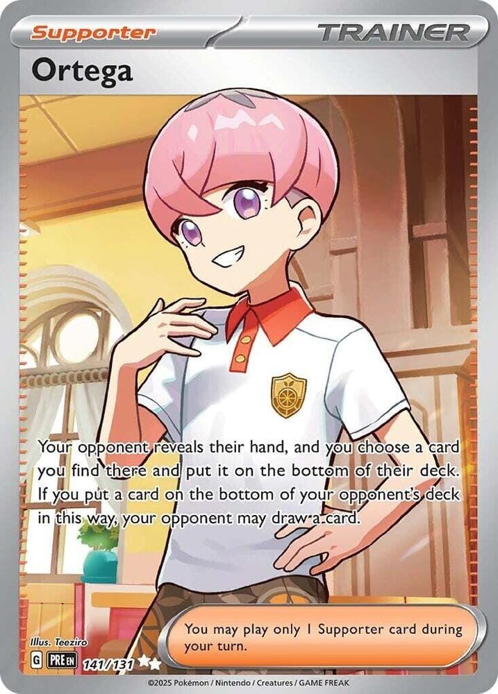 Ortega (141/131) [Scarlet & Violet: Prismatic Evolutions] Pokemon Single Pokémon  | Multizone: Comics And Games