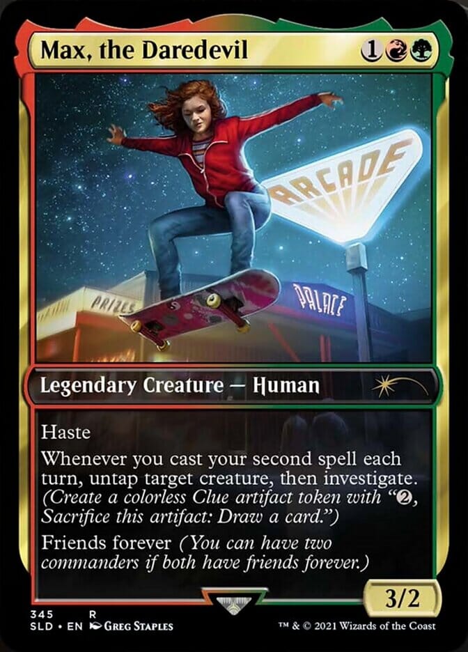 Max, the Daredevil [Secret Lair Drop Series] MTG Single Magic: The Gathering  | Multizone: Comics And Games