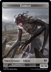 Eldrazi // Knight Double-Sided Token [Commander Masters Tokens] MTG Single Magic: The Gathering  | Multizone: Comics And Games