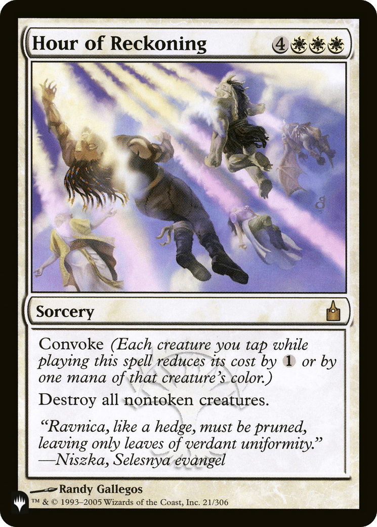 Hour of Reckoning (MOC) [The List] MTG Single Magic: The Gathering  | Multizone: Comics And Games
