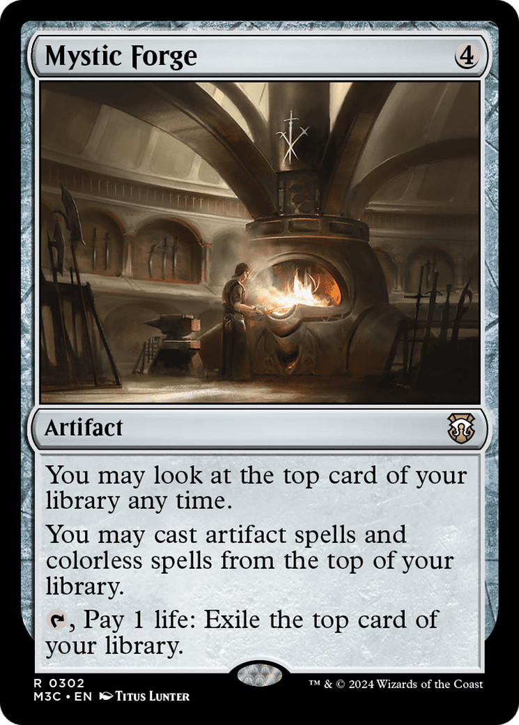 Mystic Forge (Ripple Foil) [Modern Horizons 3 Commander] MTG Single Magic: The Gathering  | Multizone: Comics And Games