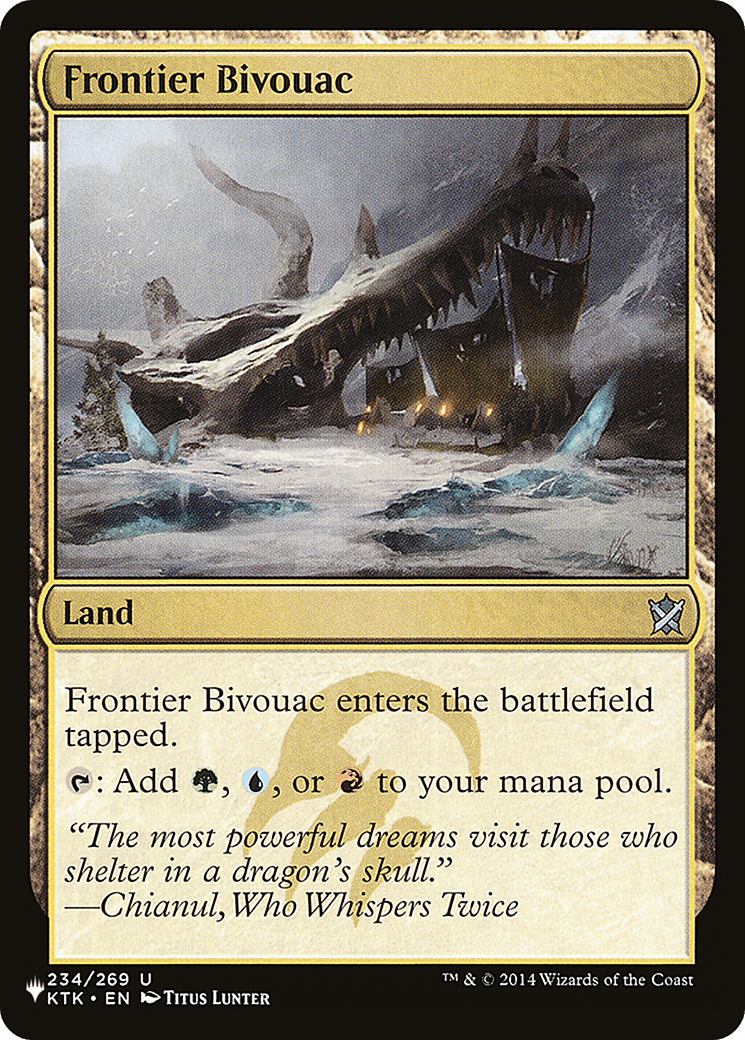 Frontier Bivouac [Secret Lair: From Cute to Brute] MTG Single Magic: The Gathering  | Multizone: Comics And Games