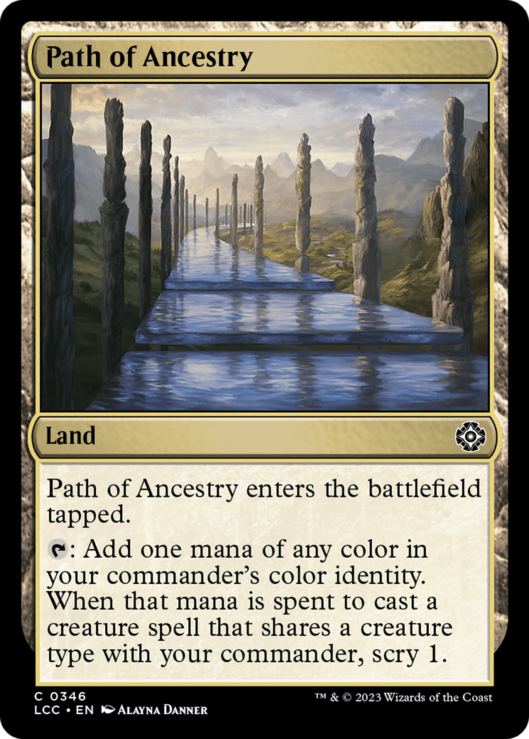 Path of Ancestry [The Lost Caverns of Ixalan Commander] MTG Single Magic: The Gathering  | Multizone: Comics And Games