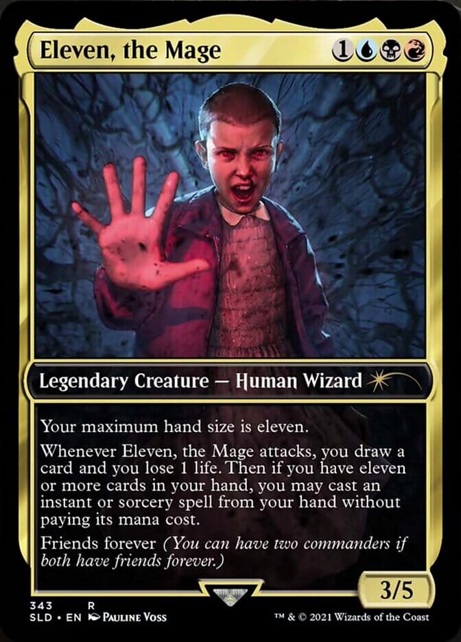 Eleven, the Mage [Secret Lair Drop Series] MTG Single Magic: The Gathering  | Multizone: Comics And Games