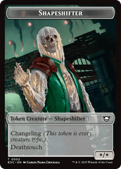 Shapeshifter // Golem (0013) Double-Sided Token [Edge of Eternities Commander Tokens] MTG Single Magic: The Gathering  | Multizone: Comics And Games