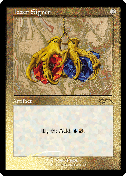 Izzet Signet (Retro) (Foil Etched) [Secret Lair Drop Series] MTG Single Magic: The Gathering  | Multizone: Comics And Games