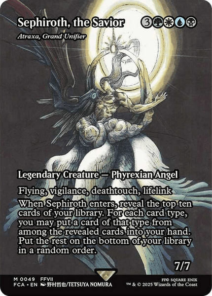 Sephiroth, the Savior - Atraxa, Grand Unifier (Showcase) [FINAL