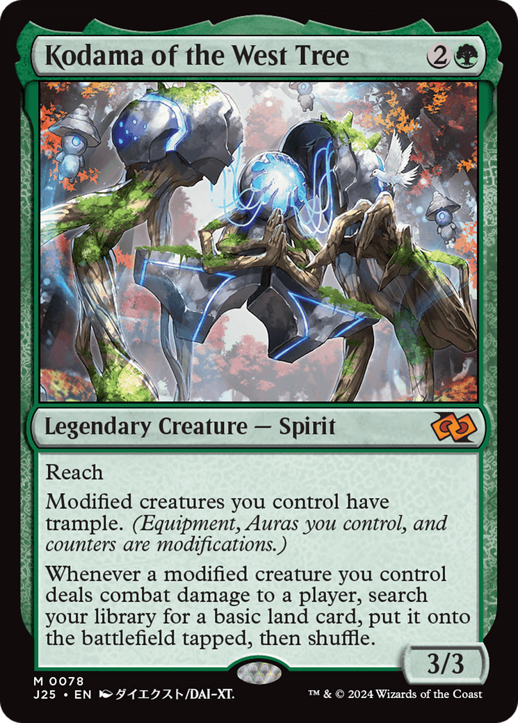 Kodama of the West Tree (Anime) [Foundations Jumpstart] MTG Single Magic: The Gathering  | Multizone: Comics And Games