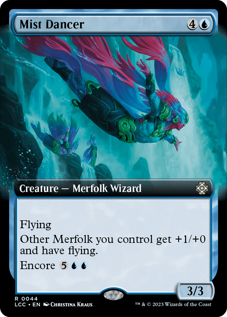Mist Dancer (Extended Art) [The Lost Caverns of Ixalan Commander] MTG Single Magic: The Gathering  | Multizone: Comics And Games