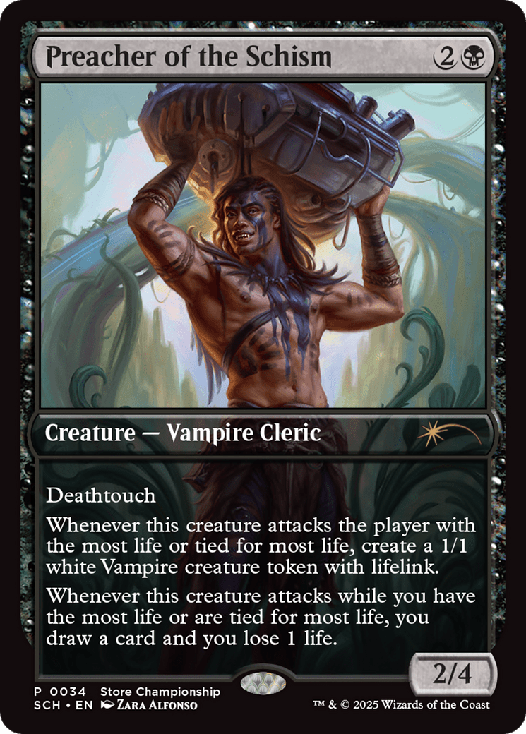 Preacher of the Schism [Store Championships 2025] MTG Single Magic: The Gathering  | Multizone: Comics And Games